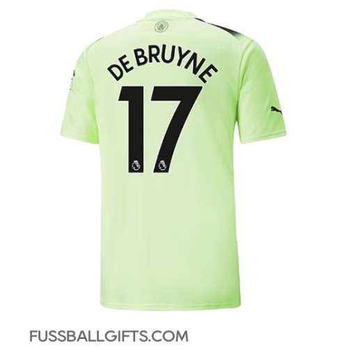 Manchester City Kevin De Bruyne #17 Fußballbekleidung 3rd trikot 2022-23 Kurzarm